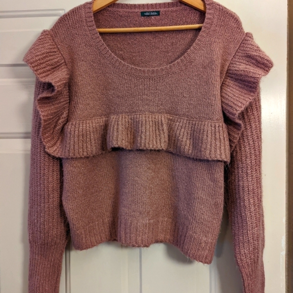 SUPER Soft Wild Fable Mauve Sweater